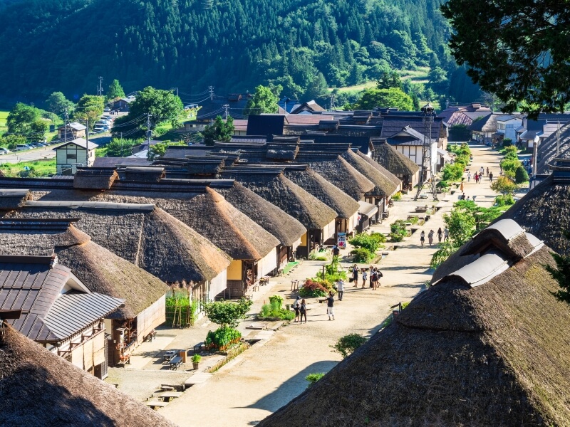 [Fukushima Prefecture] Ouchi-juku